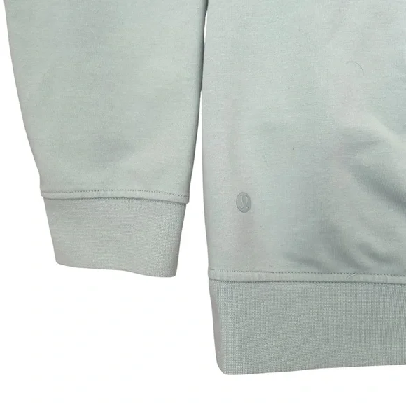 Lululemon City Sweat Pullover Hoodie Men's XL Silver Blue French Terry - Picture 8 of 13